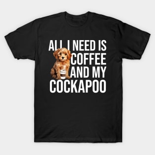 Cockapoo And Coffee T-Shirt